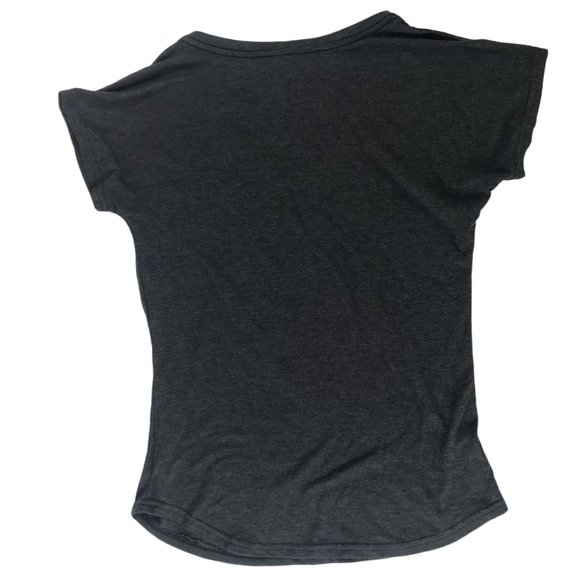 SUN INTERNATIONAL T Shirt Gray Short Sleeve V Neck.  MAUI HAWAII Turtle Front M - Picture 6 of 7